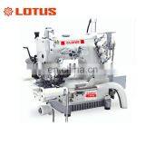 LT 600-38UTD Direct Drive Right Cutter Cylinder Bed Industrial Interlock Sewing Machine With Auto Trimmer thumbnail-2