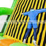 Jungle Themed Inflatable Sticky Climbing Wall Party Game Inflatable Climbing Tower For Sale thumbnail-6