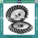 CNC milling alloy steel miter gears