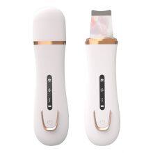 Custom Logo Portable Deep Face Cleaning Ion Ultrasound Facial Spatula Face Peeling Ultrasonic Skin Scrubber thumbnail-3