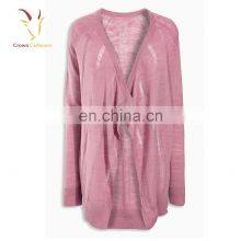 Женская модная вязаная кардиган с раскрывающейся передней частью thumbnail-2