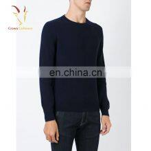 Men's Design Lambswool Sweater Round Neck Design of Hand Made Sweaters thumbnail-1