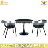 WorkWell Hot Sale Outdoor All Weather Cheap Plastic Tables and Chairs KW-P37 Quality Choice