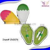 Cute Manicure Set Ice-cream Design Gift Set for Women Cheap Promotional Gifts