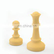 Home Living Room Decor Pieces Queen Soldier Chess Sculpture for Decoration thumbnail-2
