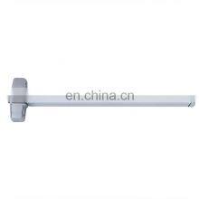 Steel Fireproof Door Fire Rated Push Glass Door With Panic Bar for Sale thumbnail-5