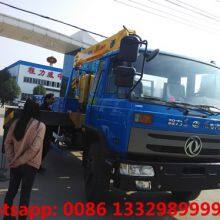 Good Price Factory Sale Dongfeng 145 4*2 LHD 5T Cargo Truck With Crane for Sale thumbnail-5