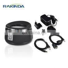 Rakinda Desktop 1D 2D Barcode Reader Scanner for Mobile Payment With USB and White LED Light Source thumbnail-5