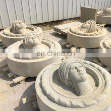 Sichuan Factory Natural Sandstone Curve Carving OEM Various Sculptures Lion Statue thumbnail-5