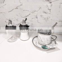 Sugar Dispenser & Shaker For Coffee , Cereal , Tea & Baking With Pouring Spout and Lid for Easy Spoon Measuring Pour thumbnail-3