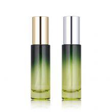 Thick Foundation Liquid Bottle Spot Original Solution Essence Dropper Glass Bottle 30ml Straight Round Pressing Emulsion Bottle