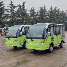 Three Row 8-seater Electric Sightseeing Car, Golf Cart for Sale thumbnail-5