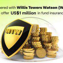 Ultima Markets partnered with Willis Towers Watson (WTW) to offer US$1 million in fund insurance