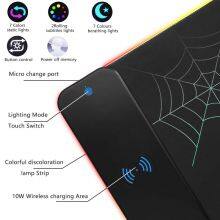Custom Logo Gaming 14 Color Mousepad Mouse Pad With Wireless Mobile Charger 800*300mm thumbnail-3