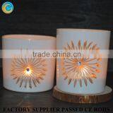 White Mercury Glass Votive Holders for Candle Making Candle Holder Quality Choice