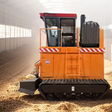 2400 Model Самоходный ленточный компостер - гусеничный оборудование для ферментации органических удобрений к продаже thumbnail-2