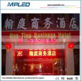 Sales P10 Red Color Led Display for Metro Station