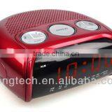 Middle Size Zebra Pattern Digital PLL Radio Alarm Clock AM FM Radio thumbnail-2