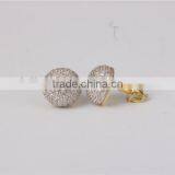 2016 Semicircular 925 Silver Luxury Jewelry Earring for Ladies Wholesale thumbnail-3