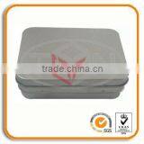 Tin Candy Box With Hinged Lid