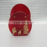 2016 Wholesale Red Christmas Candle Holder thumbnail-1