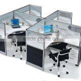 Wooden Office Cubicle Workstation Tables for 4 Person (SZ-WSB377)