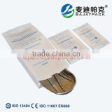 Factory Direct Sales Disposable Heat Sealing Sterilization Gusseted Paper Pouch for Surgical Gloves