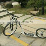 Adult Kick Bike With 26-18'' Steel Frame, Suspension Shocking Proof And Disc Brake thumbnail-1