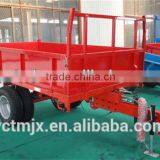 New Design Agri Trailer Single Axle Trailer With Double Wheels One Side 3ton thumbnail-2