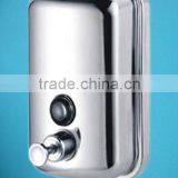 Stainless steel soap and shampoo dispensers
