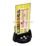 Wireless Queue Management System for Restaurant in 433mhz With Menu Holder Hot Sales thumbnail-5