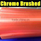 High Quality Chrome Matte Brushed Vinyl 1.52*20m thumbnail-1