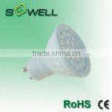 2835SMD 4W gu10 50*53mm 2 years warranty CE RoHS aluminum LED spot lighting bulbs