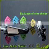 Portable Mini 4 LED External Flash Fill Light Selfie Lamp For IPhone 6 thumbnail-5