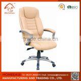 High Back Ergonomic Executive Leather Office Chair With Footrest thumbnail-3