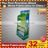 Kindle 2014 Professional Customized Supermarket Metal Display Shelf