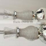 Curtain Accessories Wholesale Tassels Polyester Material Curtain Tiebacks With Crystal Bead thumbnail-2