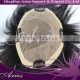 Lace Silk Top Integration Hair Toupee for Women thumbnail-2