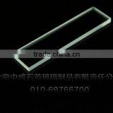 Polished High Purity Fused Silica Clear Quartz Glass Plate