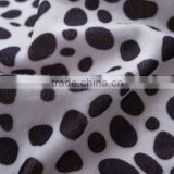 Lower price printed short pile plush fabric
