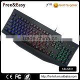 Factory USB Latest Models Rainbow Color Waterproof Gaming Keyboard Supplier's Choice thumbnail-1