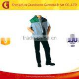 OEM Service Color Matching Fishnet Lining Men's Workwear Vest thumbnail-1