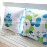 Soft sofa cushion/ Owl design printed cushion covers