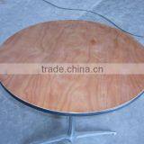 Coffee Wooden Folding Table