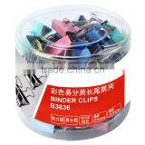 Different Sizes of Colorful Binder Clips,fancy Binder Clips,paper Binder Clips
