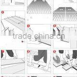 Ac4 HDF Laminate Flooring V-groove 12mm Factory Direct Sale thumbnail-5