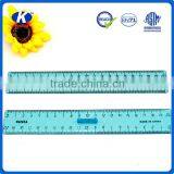 2016 Hot Promotion 20cm Blue Transparent Plastic Ruler Graduated Size