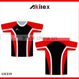 new design polyester made sublimation custom rugby jersey