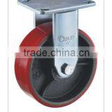 2015 TPU trolley wheel,4" furniture caster