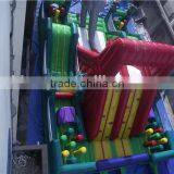 Giant Outdoor Playground Dinosaur Inflatable Obstacle Course for Kid Game thumbnail-5